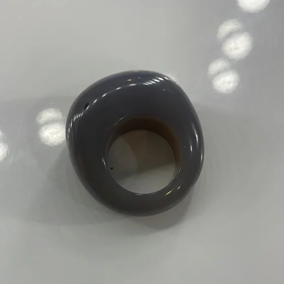 Agate cocktail, chunky Ring, Size 7 - Picture 6 of 6